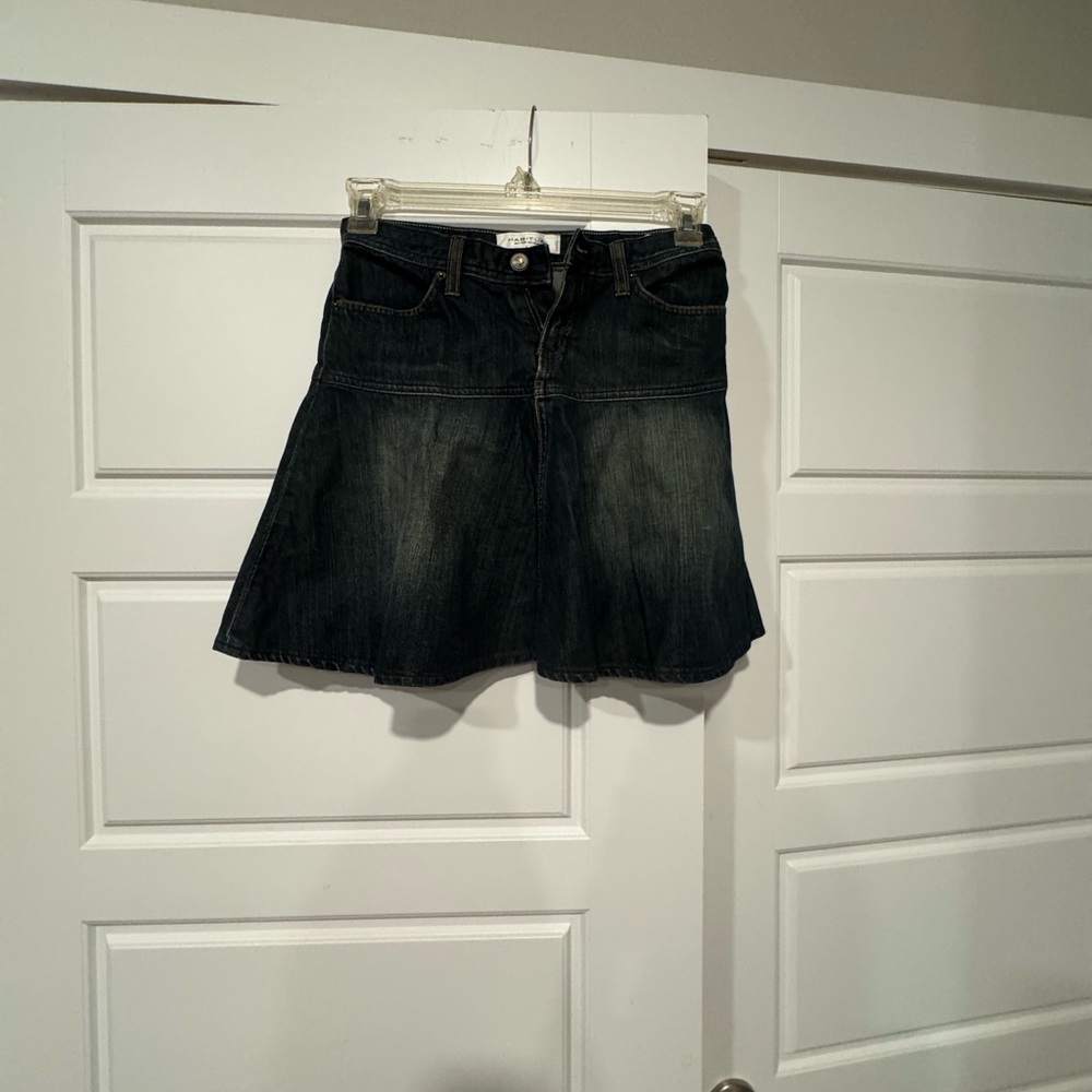 Habitual Blue Skater Mini Skirt Casual